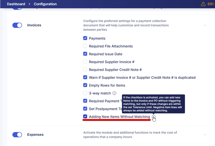 An image showing where to find the setting