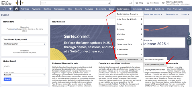 SuiteApp Marketplace