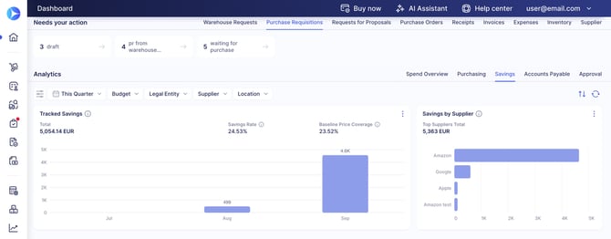 dashboard-savings