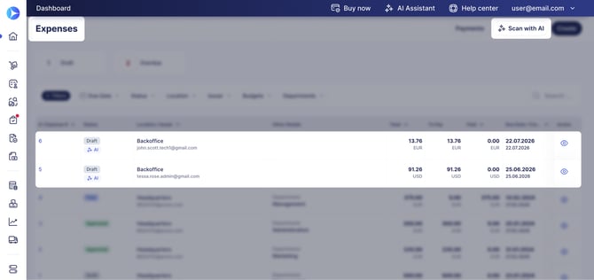 expenses ai