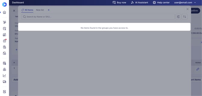 items-groups