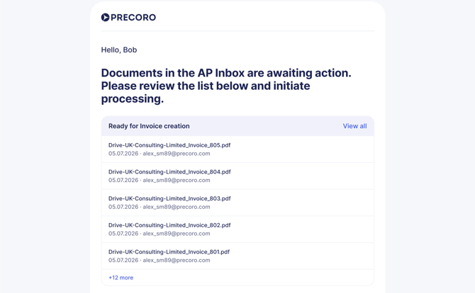 new email